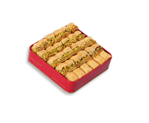 baklava pistachio box 500 grams بقلاوة بالفستق