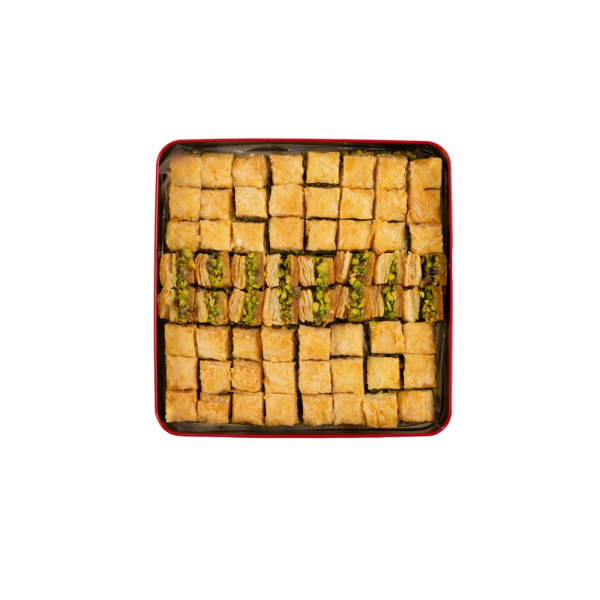 Baklava Pistachio 1KG Tin Box - Image 2