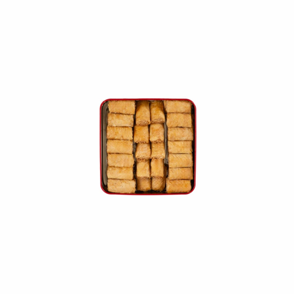 ⁦Baklava Fingers Cashew 500 grams. Tin Box.⁩ - الصورة ⁦2⁩