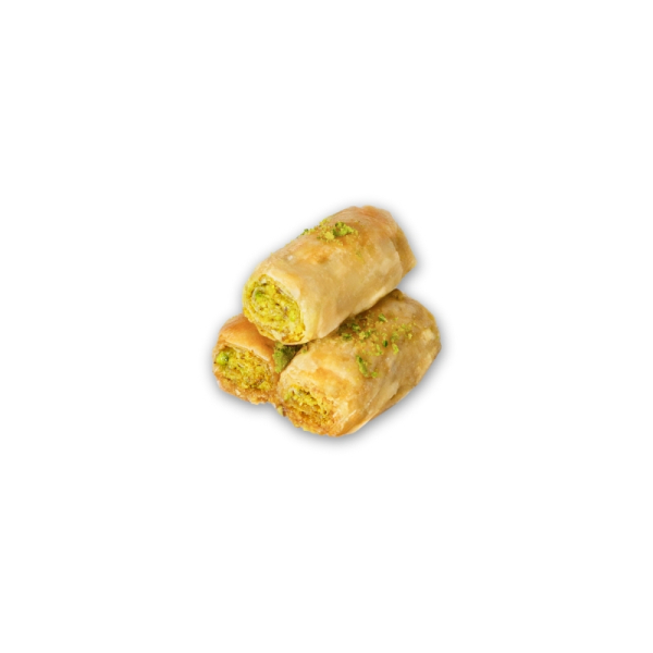 Baklava Fingers Pistachio 500 grams Tin Box - Image 3