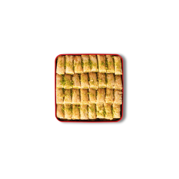 Baklava Fingers Pistachio 500 grams Tin Box - Image 2